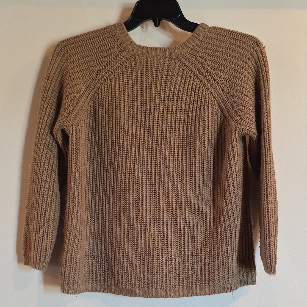 Forever 21 Tan Knit Pullover